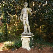 LARGE ITALIAN CAST STONE STATU