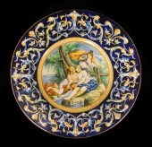 LARGE ITALIAN FAIENCE CERAMIC