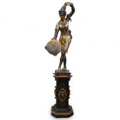 LARGE ITALIAN FIGURAL JESTER S