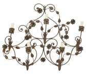 LARGE ITALIAN GILT METAL SCROL