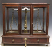 LARGE ITALIAN MAHOGANY-CASED B