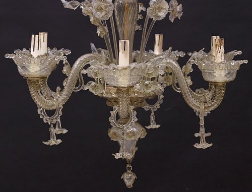 LARGE ITALIAN MURANO ART GLASS