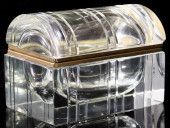 LARGE ITALIAN MURANO CUT-GLASS
