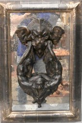 LARGE ITALIAN PATINATED BRONZE