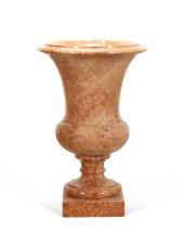 LARGE ITALIAN PINK MARBLE FLOO