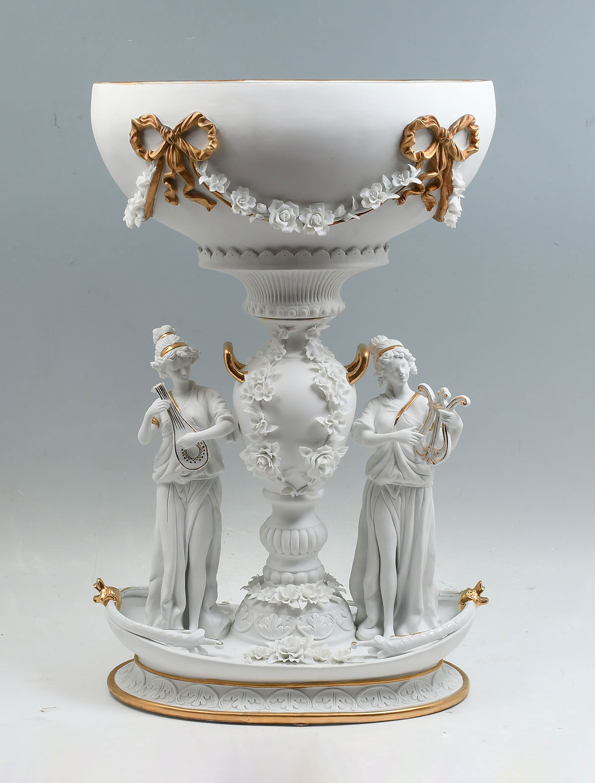 LARGE ITALIAN PORCELAIN FIGURAL