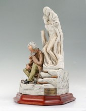 LARGE ITALIAN PORCELAIN ''MICH