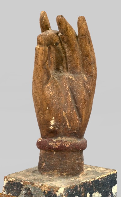 Large Italian Provincial Carved and