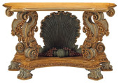LARGE ITALIAN ROCOCO STYLE CAR