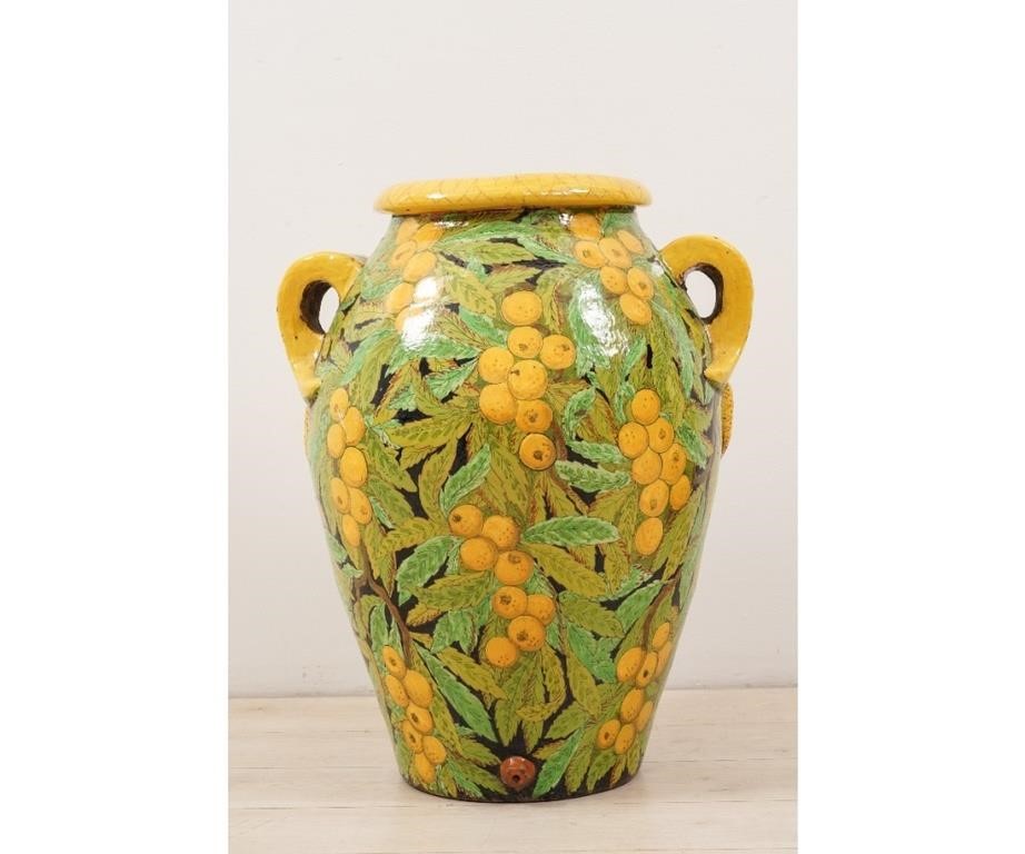 Large Italian terra cotta urn