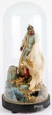 LARGE ITALIAN TERRACOTTA CRECH