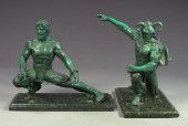 Large Italian Verdigris-Patina