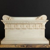 LARGE ITALIAN WHITE MARBLE MOD