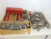LARGE IVES TRAIN SET, THREE WA