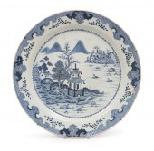 LARGE JAPANESE BLUE AND WHITE