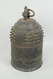 LARGE JAPANESE BRONZE TEMPLE B