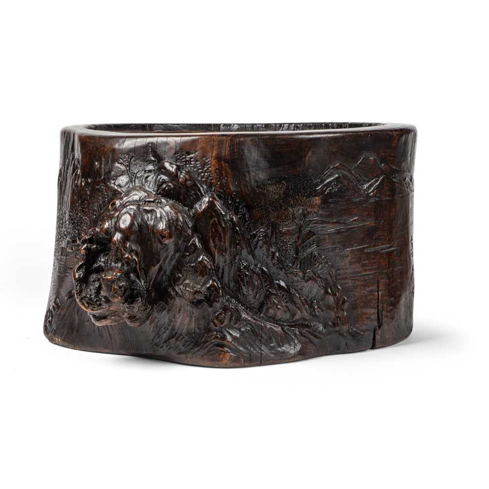 LARGE JAPANESE CARVED WOODEN