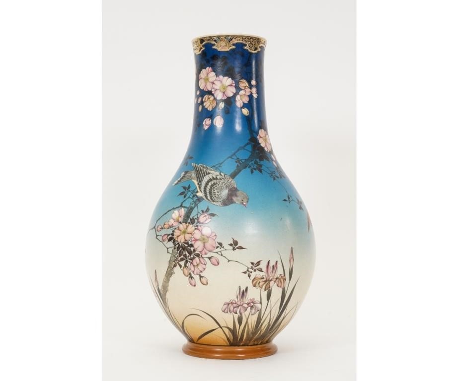 Large Japanese ceramic vase