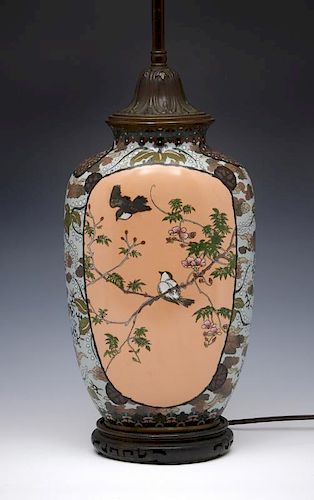LARGE JAPANESE CLOISONNE