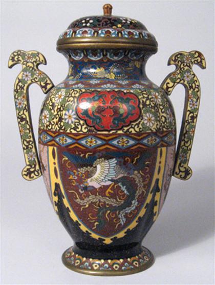 Large Japanese covered twin