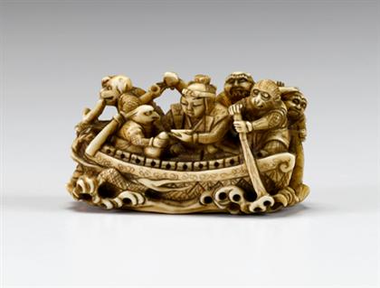 Large Japanese elephant ivory