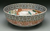 Large Japanese Imari bowl, int