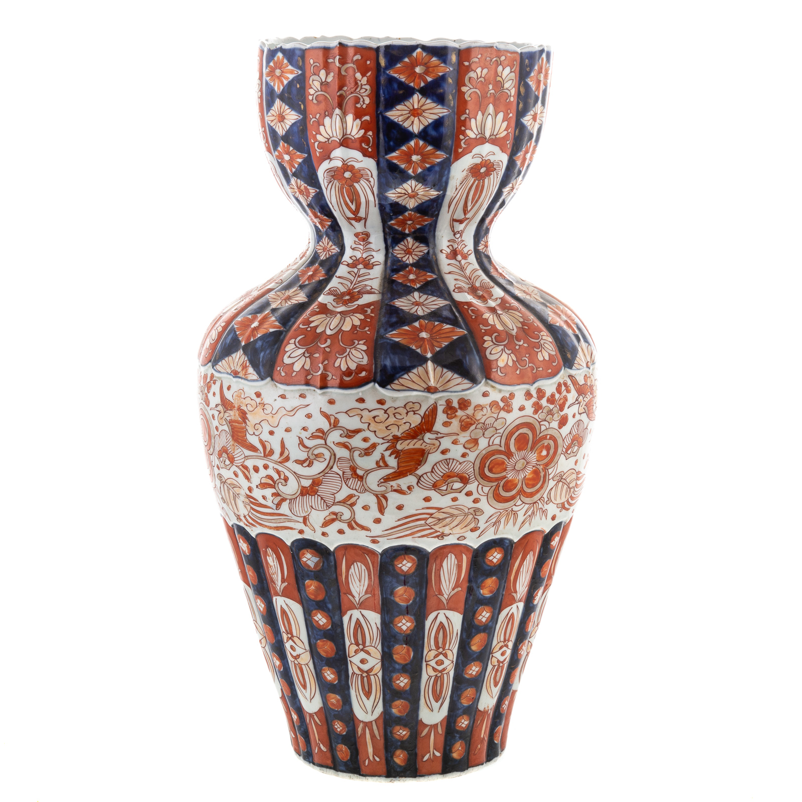LARGE JAPANESE IMARI VASE Late 19th