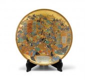 Large Japanese Kutani charger
