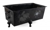 LARGE JAPANESE SILVER-INLAID C