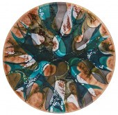 LARGE JULES PERRIER ENAMEL ON