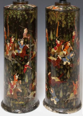 LARGE KASHMIR PAPIER-MACHE PAI