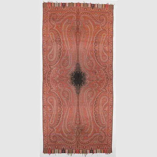 LARGE KASHMIRI SHAWLWith a numbered