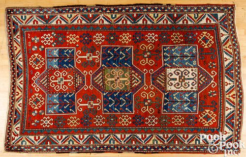 LARGE KAZAK CARPET, CA. 1900Large