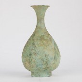 LARGE KOREAN ANTIQUE BRONZE VA