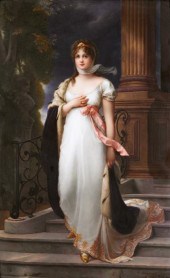 Large KPM porcelain plaque
