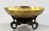 Large Kuang Hsu Hammered Brass