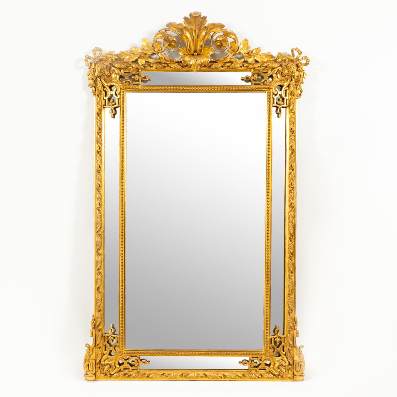 LARGE L. 19TH. CONTINENTAL GILTWOOD