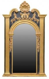 LARGE LABARGE PARCEL GILT WALL