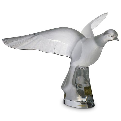 LARGE LALIQUE CRYSTAL