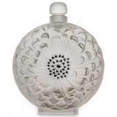 LARGE LALIQUE CRYSTAL DAHLIA P