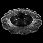 LARGE LALIQUE CRYSTAL "HONFLEU