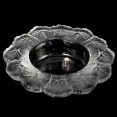 LARGE LALIQUE CRYSTAL "HONFLEU