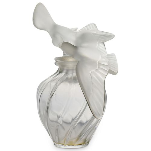 LARGE LALIQUE CRYSTAL L'AIR DU