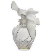 LARGE LALIQUE CRYSTAL L'AIR DU