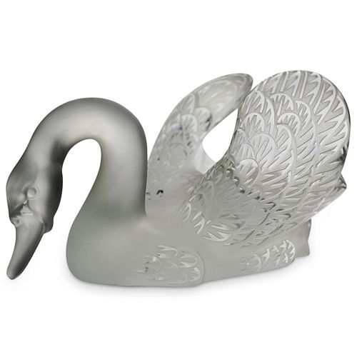 LARGE LALIQUE CRYSTAL