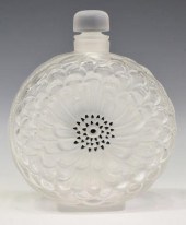 LARGE LALIQUE 'DAHLIA' PERFUME