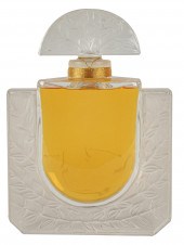 LARGE LALIQUE GLASS PERFUME BO
