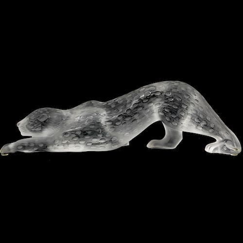 LARGE LALIQUE "ZEILA" CRYSTAL
