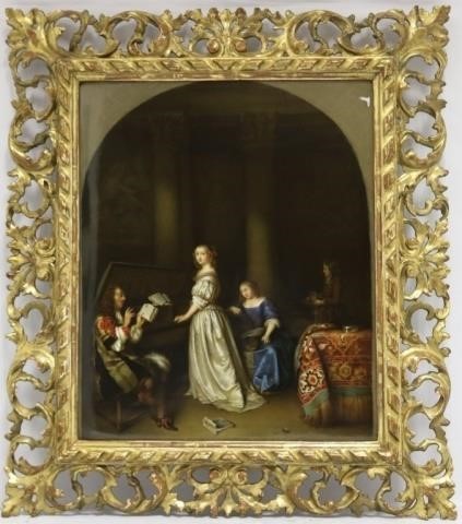 LARGE LATE 19TH C MEISSEN PORCELAIN