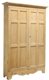 LARGE LATE VICTORIAN SCRUBBED